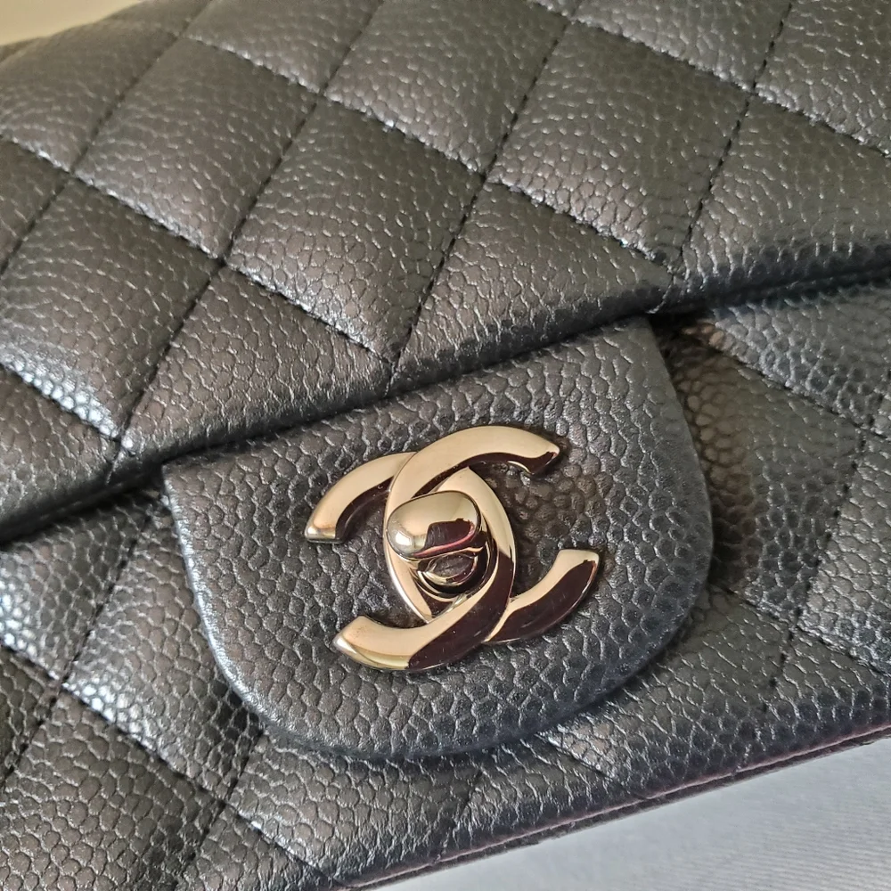 Chanel Black Quilted Leather Bag - Picture 12 of 15
